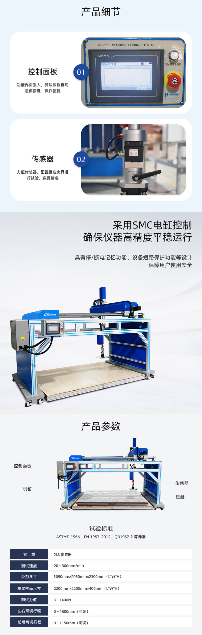 HD-F779-床墊軟硬度試驗儀_03